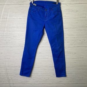 Citizen of humanity med rise skinny cropped jeans
